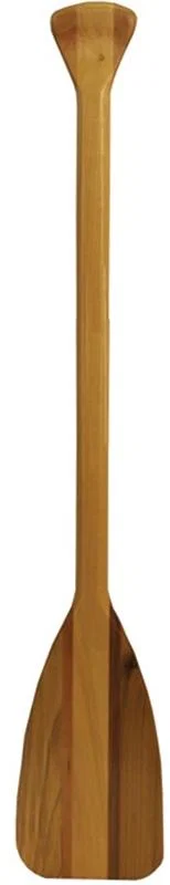 11762-1 – ATTWOOD MARI Marine Paddle, Canoe Paddle 5 Foot Length Varnish Finish Brown Wood Single Palm Grip